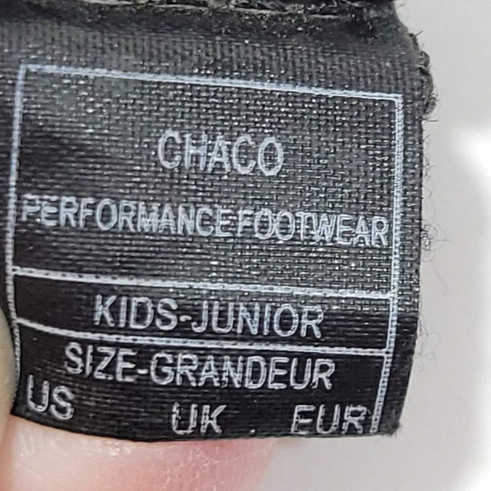 Chaco Sandals Youth Girls Sz 3 ZX1 Ecotread Strappy Big Kid Water Hiking Outdoor